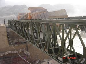 Puente galvanizado del braguero