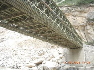 Electrodos de soldadura para el puente
