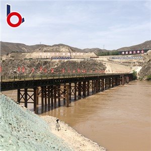 Puentes Bailey de un solo carril Puente Bailey para higway Montaje prefabricado Puente Bailey