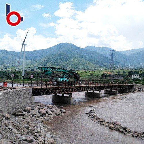 Steel Structure A Truss Bridge Bailey Bridge Type-200 DSR